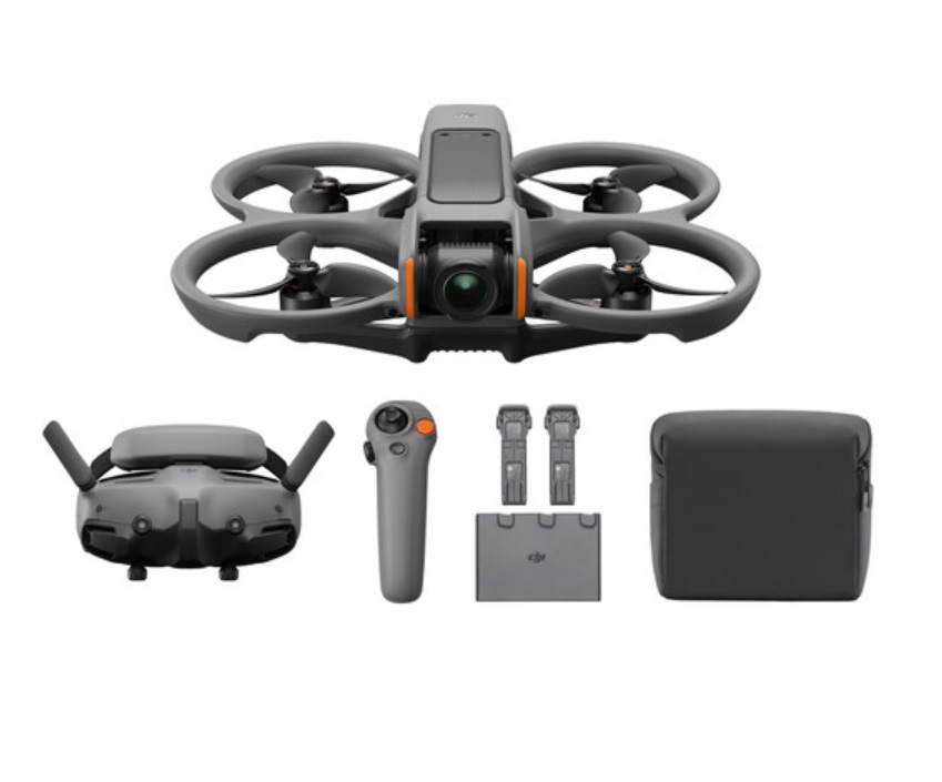 DJI Avata 2 FPV Drone with Goggles 3 & 3-Battery Fly More Combo