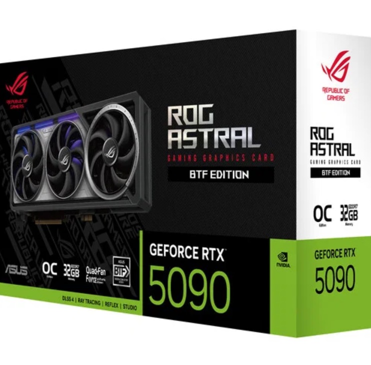 ASUS GeForce RTX 5090 Republic of Gamers Astral BTF OC