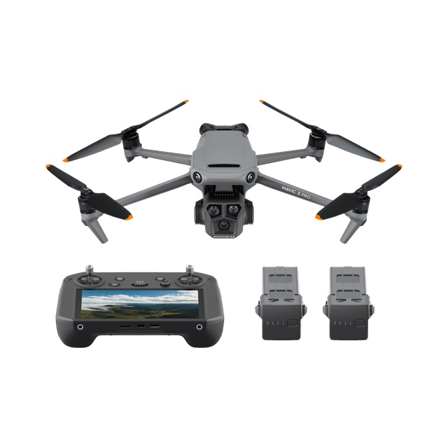 DJI Mavic 3 Pro Drone with Fly More Combo & DJI RC Pro with Hard Case Kit